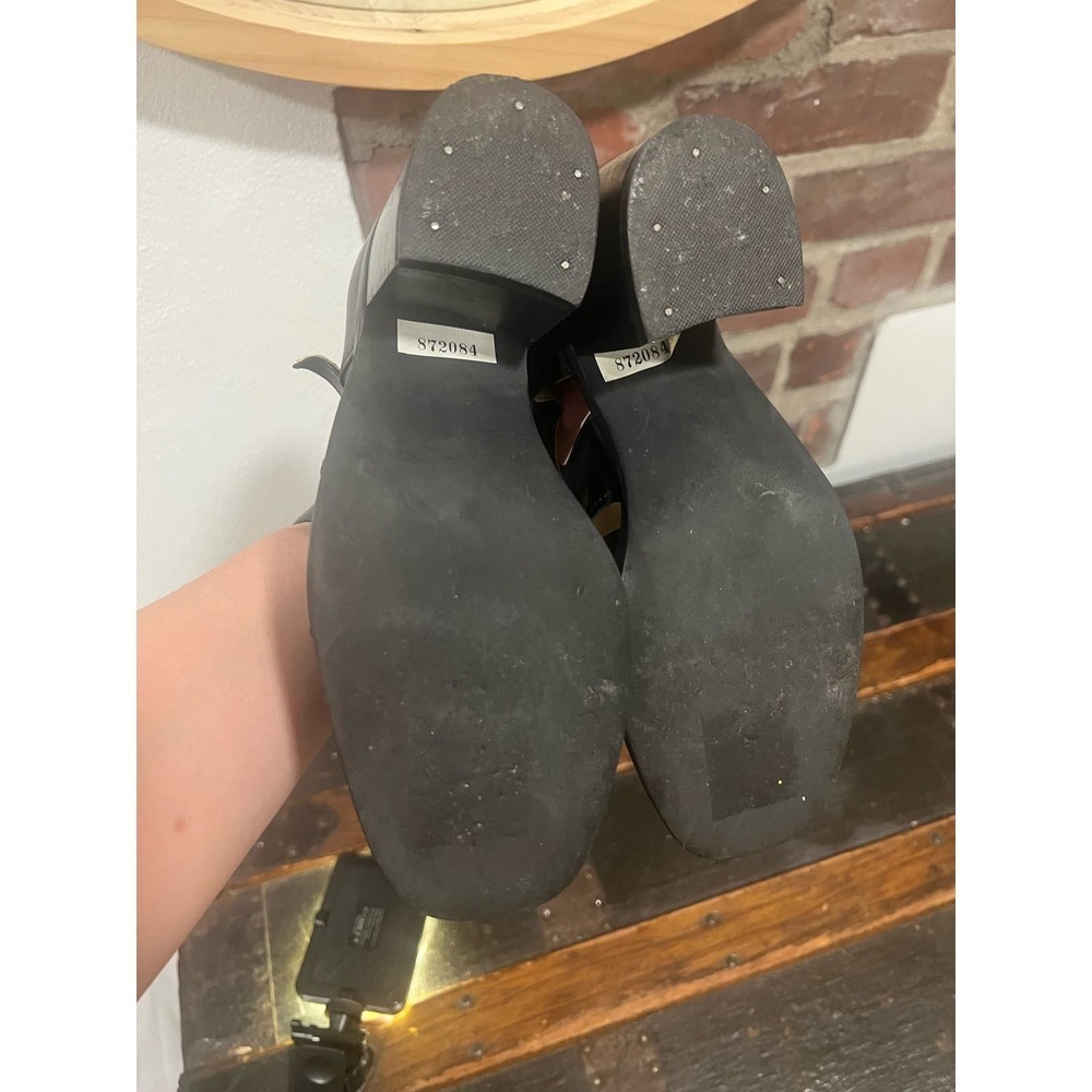 Steve Madden Leather Heeled Fisherman Sandals - Grunge Academia Retro 90s Y2K 6 - Picture 8 of 9